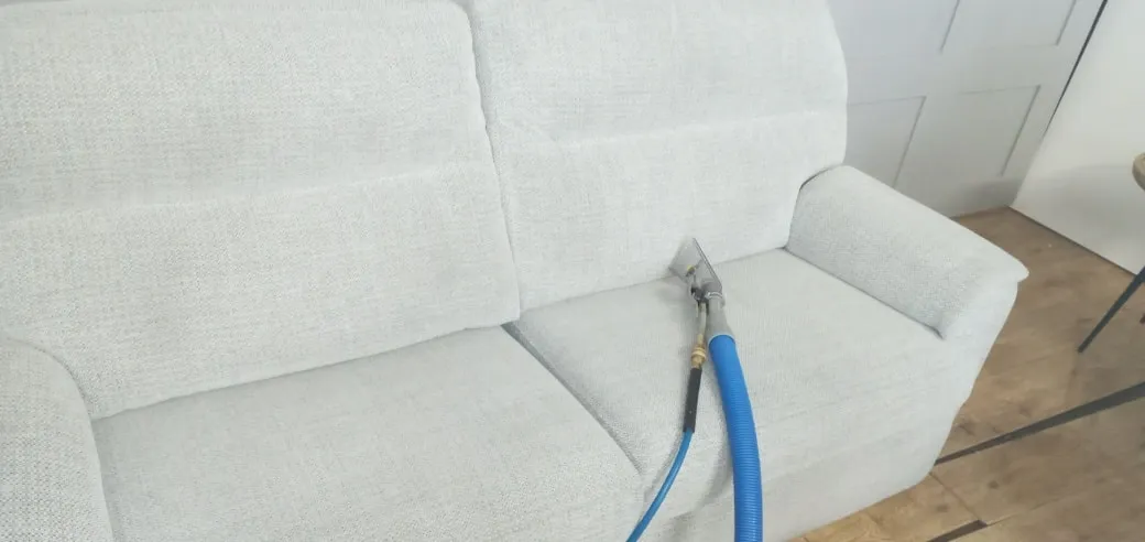Cleaned upholstery