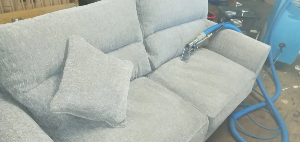 Cleaned upholstery